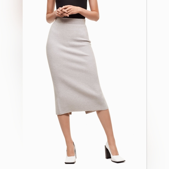 Babaton Wool (Johan) Pencil Skirt XXS - Picture 2 of 9